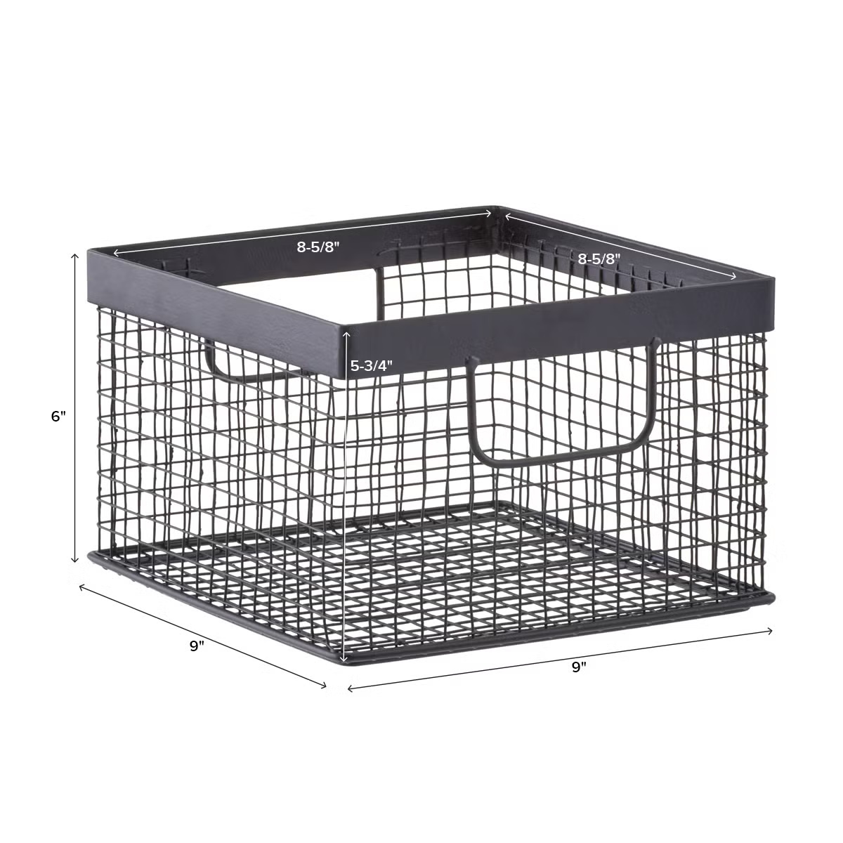 Photo inspiration: Gallery Detail: Design Ideas Black Wire Grid Storage Bins